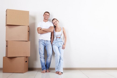 Removal truck hire service suitable for local home moves in Gants Hill