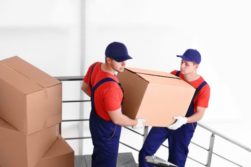 Man With Van Gantshill moving service loading furniture