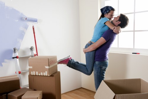 Van service handling boxes and furniture for local customers
