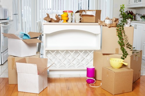 House removal service supporting a family move in Gants Hill