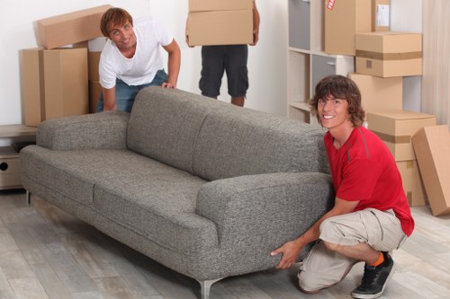 Removal van service for office and business relocations in Gants Hill
