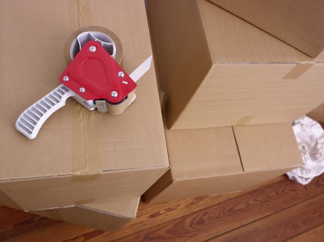Packing and preparation for a local removal van move in Gants Hill