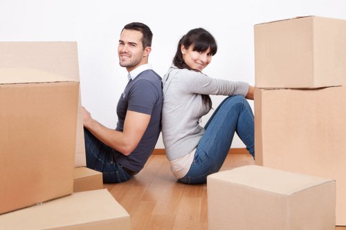 Professional office furniture and equipment removal service in Gants Hill