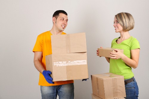 Local office move transport and loading preparation in Gants Hill